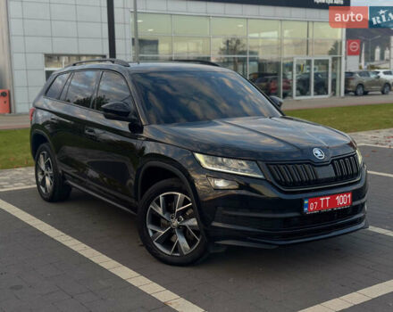 Черный Шкода Kodiaq, объемом двигателя 1.97 л и пробегом 220 тыс. км за 30999 $, фото 2 на Automoto.ua