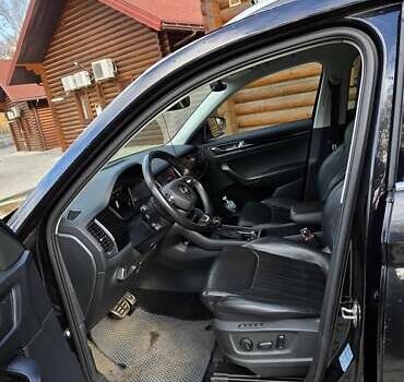 Черный Шкода Kodiaq, объемом двигателя 1.98 л и пробегом 90 тыс. км за 37500 $, фото 10 на Automoto.ua