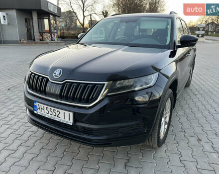 Черный Шкода Kodiaq, объемом двигателя 1.98 л и пробегом 64 тыс. км за 26900 $, фото 17 на Automoto.ua