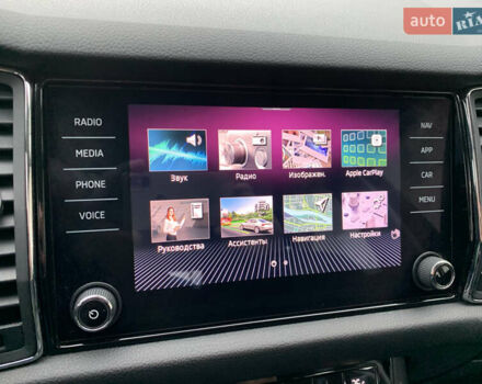 Чорний Шкода Kodiaq, об'ємом двигуна 1.98 л та пробігом 65 тис. км за 29100 $, фото 23 на Automoto.ua