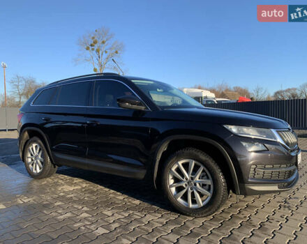 Черный Шкода Kodiaq, объемом двигателя 2 л и пробегом 65 тыс. км за 29499 $, фото 9 на Automoto.ua