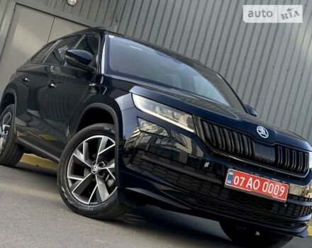 Чорний Шкода Kodiaq, об'ємом двигуна 1.97 л та пробігом 132 тис. км за 34499 $, фото 9 на Automoto.ua