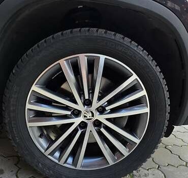 Черный Шкода Kodiaq, объемом двигателя 1.98 л и пробегом 90 тыс. км за 37500 $, фото 21 на Automoto.ua