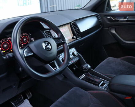 Черный Шкода Kodiaq, объемом двигателя 2 л и пробегом 185 тыс. км за 33999 $, фото 12 на Automoto.ua