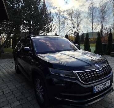 Черный Шкода Kodiaq, объемом двигателя 1.98 л и пробегом 90 тыс. км за 37500 $, фото 1 на Automoto.ua