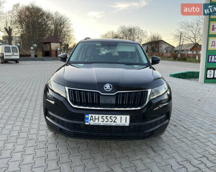 Черный Шкода Kodiaq, объемом двигателя 1.98 л и пробегом 64 тыс. км за 26900 $, фото 18 на Automoto.ua