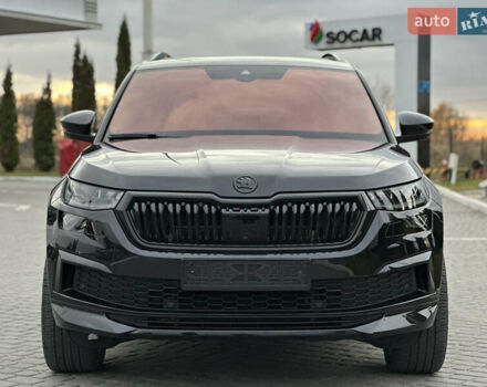 Черный Шкода Kodiaq, объемом двигателя 2 л и пробегом 148 тыс. км за 43800 $, фото 3 на Automoto.ua