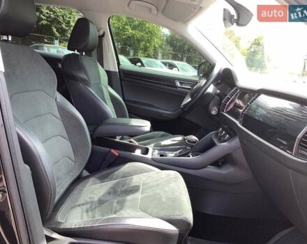 Черный Шкода Kodiaq, объемом двигателя 2 л и пробегом 150 тыс. км за 27830 $, фото 27 на Automoto.ua