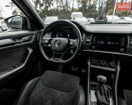 Чорний Шкода Kodiaq, об'ємом двигуна 2 л та пробігом 98 тис. км за 39500 $, фото 13 на Automoto.ua