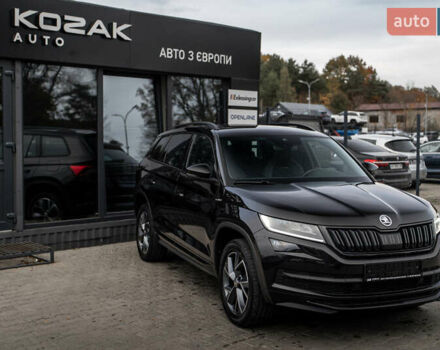 Чорний Шкода Kodiaq, об'ємом двигуна 2 л та пробігом 98 тис. км за 39500 $, фото 3 на Automoto.ua