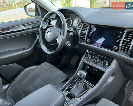 Черный Шкода Kodiaq, объемом двигателя 1.98 л и пробегом 64 тыс. км за 26900 $, фото 23 на Automoto.ua