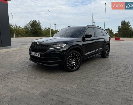 Черный Шкода Kodiaq, объемом двигателя 2 л и пробегом 30 тыс. км за 34500 $, фото 8 на Automoto.ua
