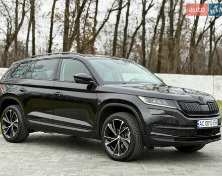 Черный Шкода Kodiaq, объемом двигателя 2 л и пробегом 167 тыс. км за 27999 $, фото 7 на Automoto.ua