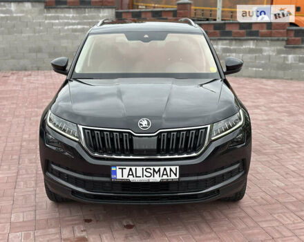 Черный Шкода Kodiaq, объемом двигателя 2 л и пробегом 150 тыс. км за 27950 $, фото 5 на Automoto.ua