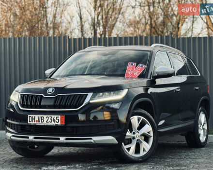 Чорний Шкода Kodiaq, об'ємом двигуна 1.97 л та пробігом 219 тис. км за 28999 $, фото 3 на Automoto.ua