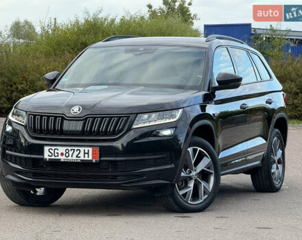 Черный Шкода Kodiaq, объемом двигателя 2 л и пробегом 160 тыс. км за 33499 $, фото 14 на Automoto.ua