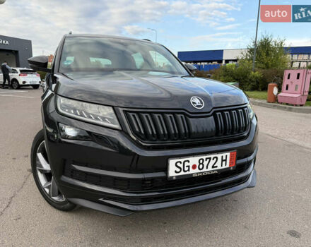 Черный Шкода Kodiaq, объемом двигателя 2 л и пробегом 160 тыс. км за 33499 $, фото 4 на Automoto.ua