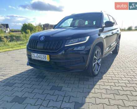 Черный Шкода Kodiaq, объемом двигателя 2 л и пробегом 190 тыс. км за 33999 $, фото 3 на Automoto.ua