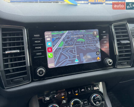 Черный Шкода Kodiaq, объемом двигателя 2 л и пробегом 32 тыс. км за 32500 $, фото 4 на Automoto.ua