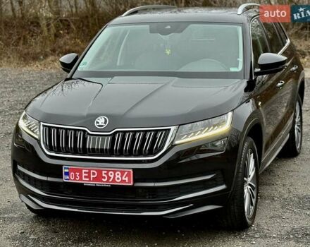 Черный Шкода Kodiaq, объемом двигателя 1.97 л и пробегом 152 тыс. км за 37499 $, фото 13 на Automoto.ua