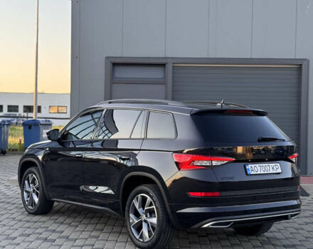 Черный Шкода Kodiaq, объемом двигателя 1.98 л и пробегом 55 тыс. км за 32999 $, фото 5 на Automoto.ua