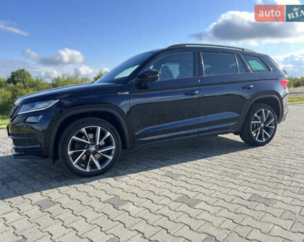 Черный Шкода Kodiaq, объемом двигателя 2 л и пробегом 190 тыс. км за 33999 $, фото 5 на Automoto.ua