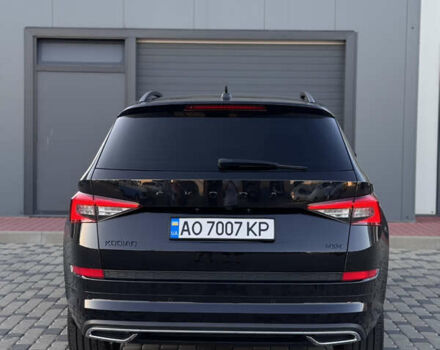Черный Шкода Kodiaq, объемом двигателя 1.98 л и пробегом 55 тыс. км за 32999 $, фото 4 на Automoto.ua