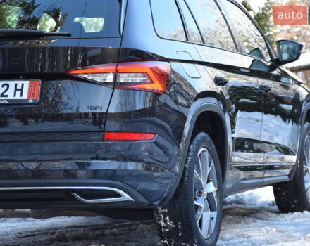 Чорний Шкода Kodiaq, об'ємом двигуна 2 л та пробігом 160 тис. км за 31999 $, фото 23 на Automoto.ua