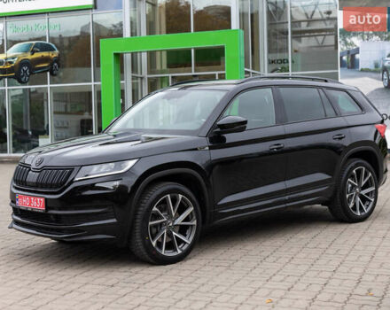 Черный Шкода Kodiaq, объемом двигателя 2 л и пробегом 228 тыс. км за 32800 $, фото 4 на Automoto.ua