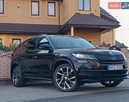 Черный Шкода Kodiaq, объемом двигателя 2 л и пробегом 137 тыс. км за 36950 $, фото 6 на Automoto.ua