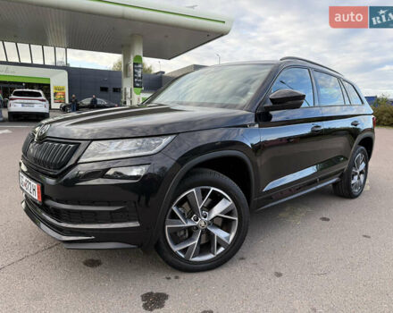 Черный Шкода Kodiaq, объемом двигателя 2 л и пробегом 160 тыс. км за 32499 $, фото 16 на Automoto.ua