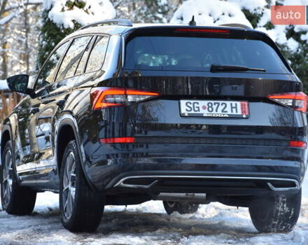Чорний Шкода Kodiaq, об'ємом двигуна 2 л та пробігом 160 тис. км за 31999 $, фото 19 на Automoto.ua