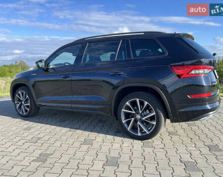 Черный Шкода Kodiaq, объемом двигателя 2 л и пробегом 190 тыс. км за 33999 $, фото 6 на Automoto.ua