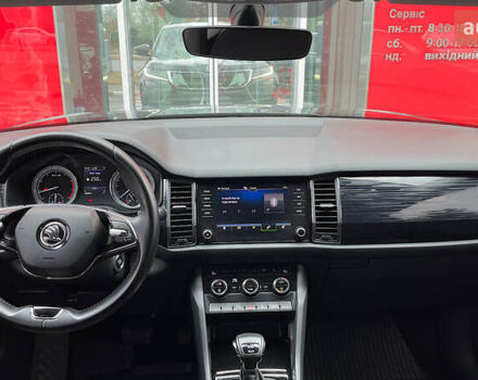 Черный Шкода Kodiaq, объемом двигателя 1.98 л и пробегом 186 тыс. км за 24541 $, фото 7 на Automoto.ua