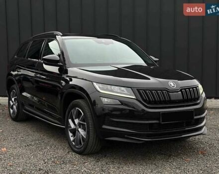 Черный Шкода Kodiaq, объемом двигателя 2 л и пробегом 163 тыс. км за 37900 $, фото 2 на Automoto.ua