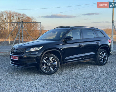 Черный Шкода Kodiaq, объемом двигателя 1.97 л и пробегом 201 тыс. км за 29750 $, фото 55 на Automoto.ua