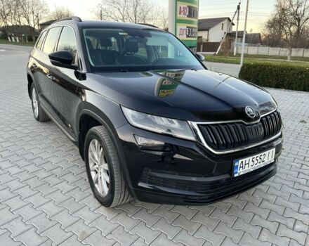 Черный Шкода Kodiaq, объемом двигателя 2 л и пробегом 64 тыс. км за 26900 $, фото 4 на Automoto.ua