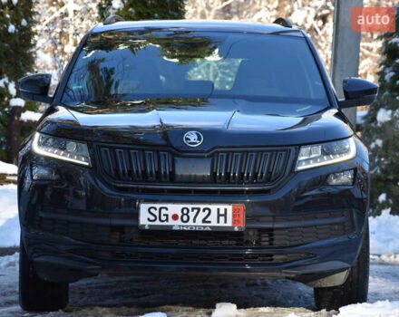 Чорний Шкода Kodiaq, об'ємом двигуна 2 л та пробігом 160 тис. км за 31999 $, фото 2 на Automoto.ua