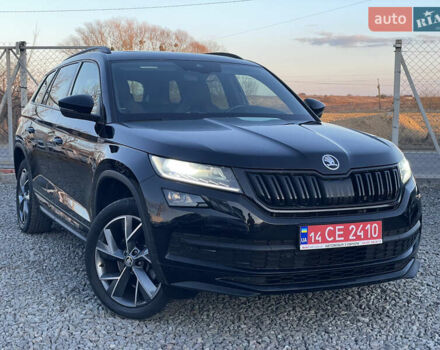 Черный Шкода Kodiaq, объемом двигателя 1.97 л и пробегом 201 тыс. км за 29750 $, фото 18 на Automoto.ua