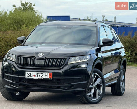 Черный Шкода Kodiaq, объемом двигателя 2 л и пробегом 160 тыс. км за 33499 $, фото 15 на Automoto.ua