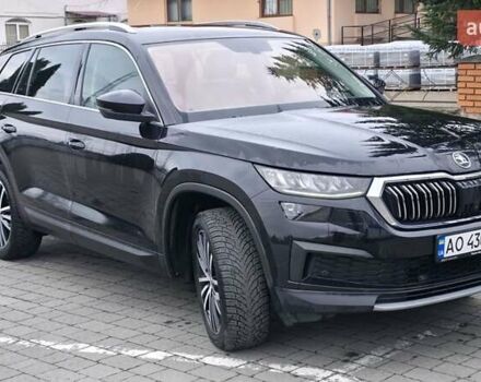 Черный Шкода Kodiaq, объемом двигателя 1.97 л и пробегом 93 тыс. км за 33500 $, фото 2 на Automoto.ua
