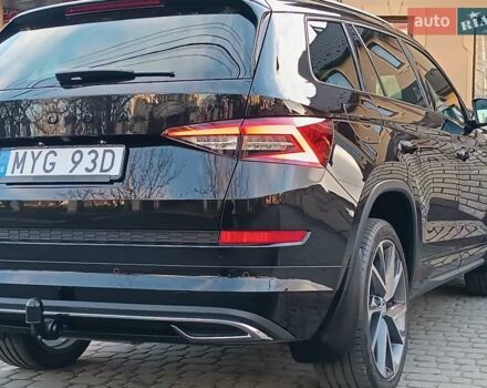 Черный Шкода Kodiaq, объемом двигателя 2 л и пробегом 137 тыс. км за 36950 $, фото 36 на Automoto.ua