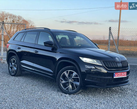 Черный Шкода Kodiaq, объемом двигателя 1.97 л и пробегом 201 тыс. км за 29750 $, фото 12 на Automoto.ua