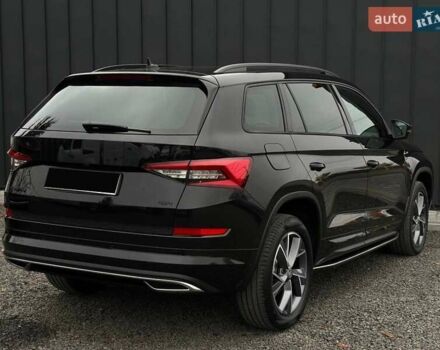 Черный Шкода Kodiaq, объемом двигателя 2 л и пробегом 163 тыс. км за 37900 $, фото 4 на Automoto.ua