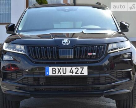 Черный Шкода Kodiaq, объемом двигателя 1.97 л и пробегом 85 тыс. км за 44500 $, фото 1 на Automoto.ua