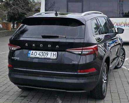 Черный Шкода Kodiaq, объемом двигателя 1.97 л и пробегом 93 тыс. км за 33500 $, фото 5 на Automoto.ua