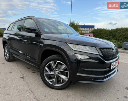 Черный Шкода Kodiaq, объемом двигателя 2 л и пробегом 160 тыс. км за 33499 $, фото 5 на Automoto.ua