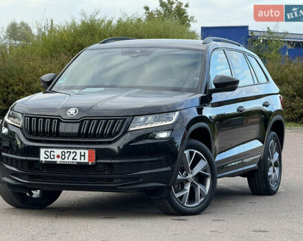 Черный Шкода Kodiaq, объемом двигателя 2 л и пробегом 160 тыс. км за 33499 $, фото 13 на Automoto.ua