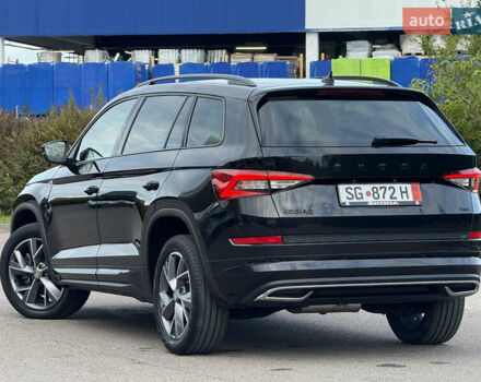 Черный Шкода Kodiaq, объемом двигателя 2 л и пробегом 160 тыс. км за 33499 $, фото 24 на Automoto.ua