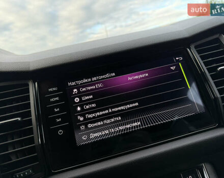 Черный Шкода Kodiaq, объемом двигателя 2 л и пробегом 160 тыс. км за 32499 $, фото 74 на Automoto.ua